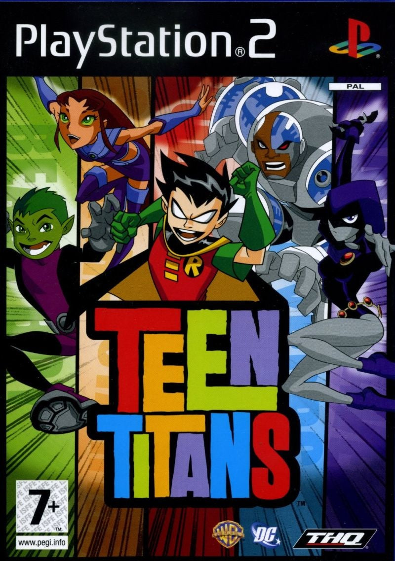 Playstation 2-Teen Titans Tweedehands