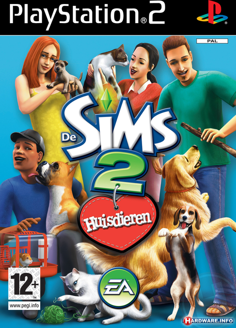 Playstation 2-The Sims 2: Pets Tweedehands
