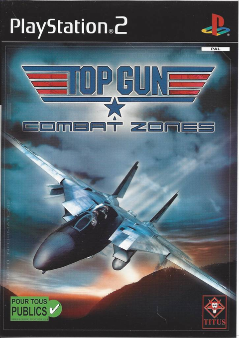 Playstation 2-Top Gun: Combat Zones Tweedehands