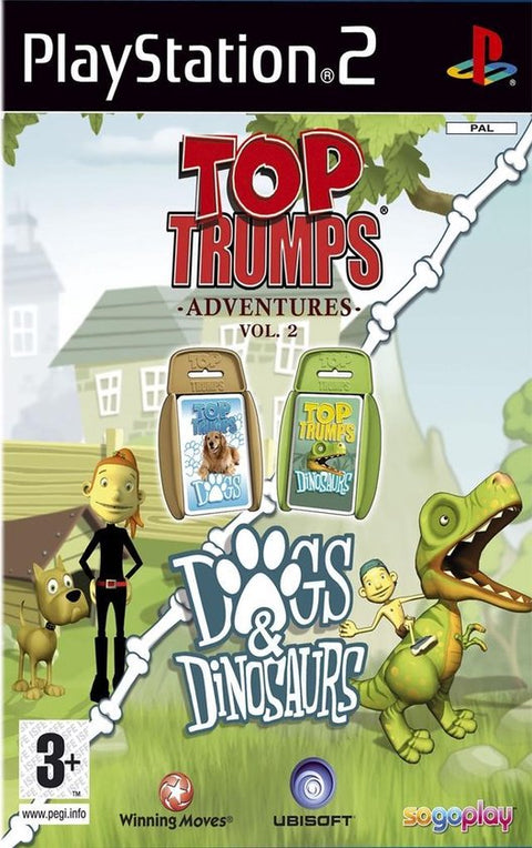 Playstation 2-Top Trumps: Dogs & Dinosaurs Tweedehands