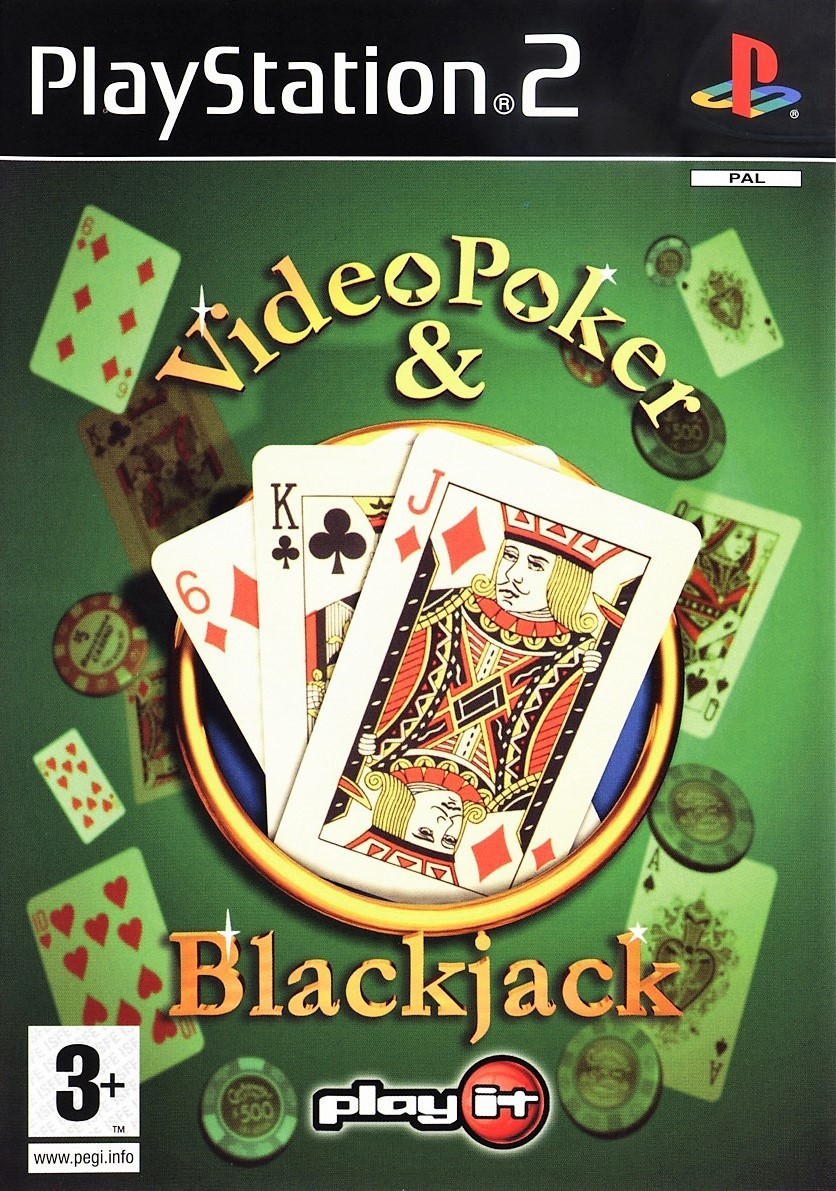 Playstation 2-Video Poker & Blackjack Tweedehands