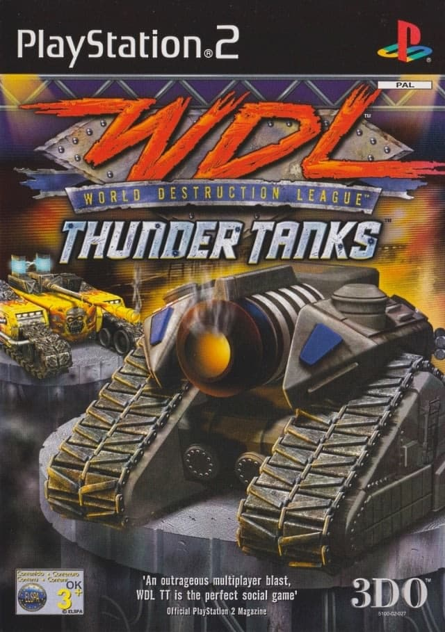 Playstation 2-World Destruction League: Thunder Tanks Tweedehands
