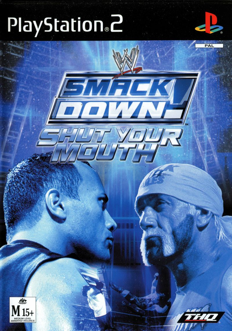 Playstation 2-WWE Smackdown Shut Your Mouth Tweedehands