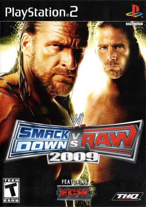 Playstation 2-WWE SmackDown vs. Raw 2009 Tweedehands