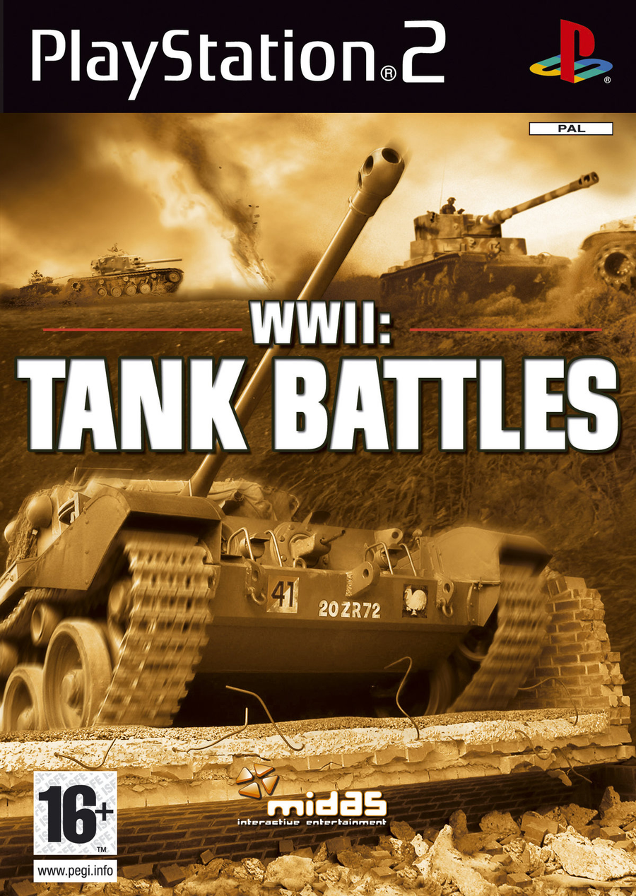 Playstation 2-WWII: Tank Battles Tweedehands