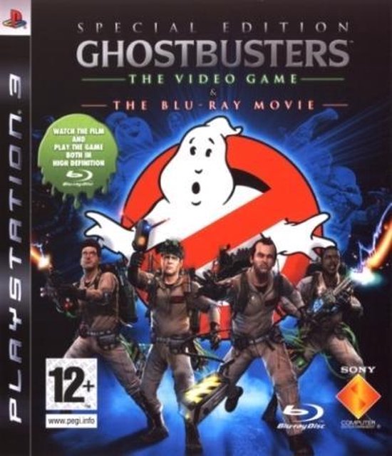 Playstation 3-Ghostbusters: The Videogame & The Blu-Ray Movie Tweedehands