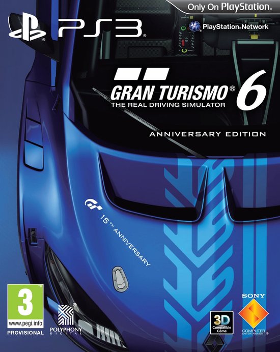 Playstation 3-Gran Turismo 6 (15th Anniversary Edition) Tweedehands