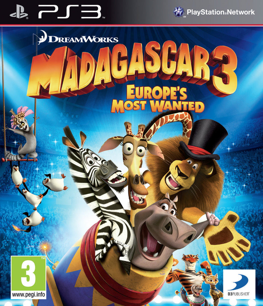 Playstation 3-Madagascar 3 Tweedehands