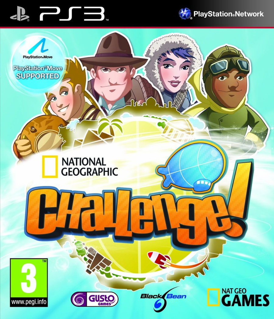 Playstation 3-National Geographic Challenge Tweedehands