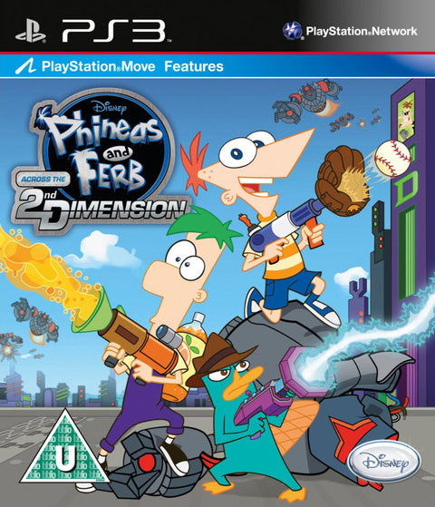 Playstation 3-Phineas and Ferb: Across the 2nd Dimension Tweedehands