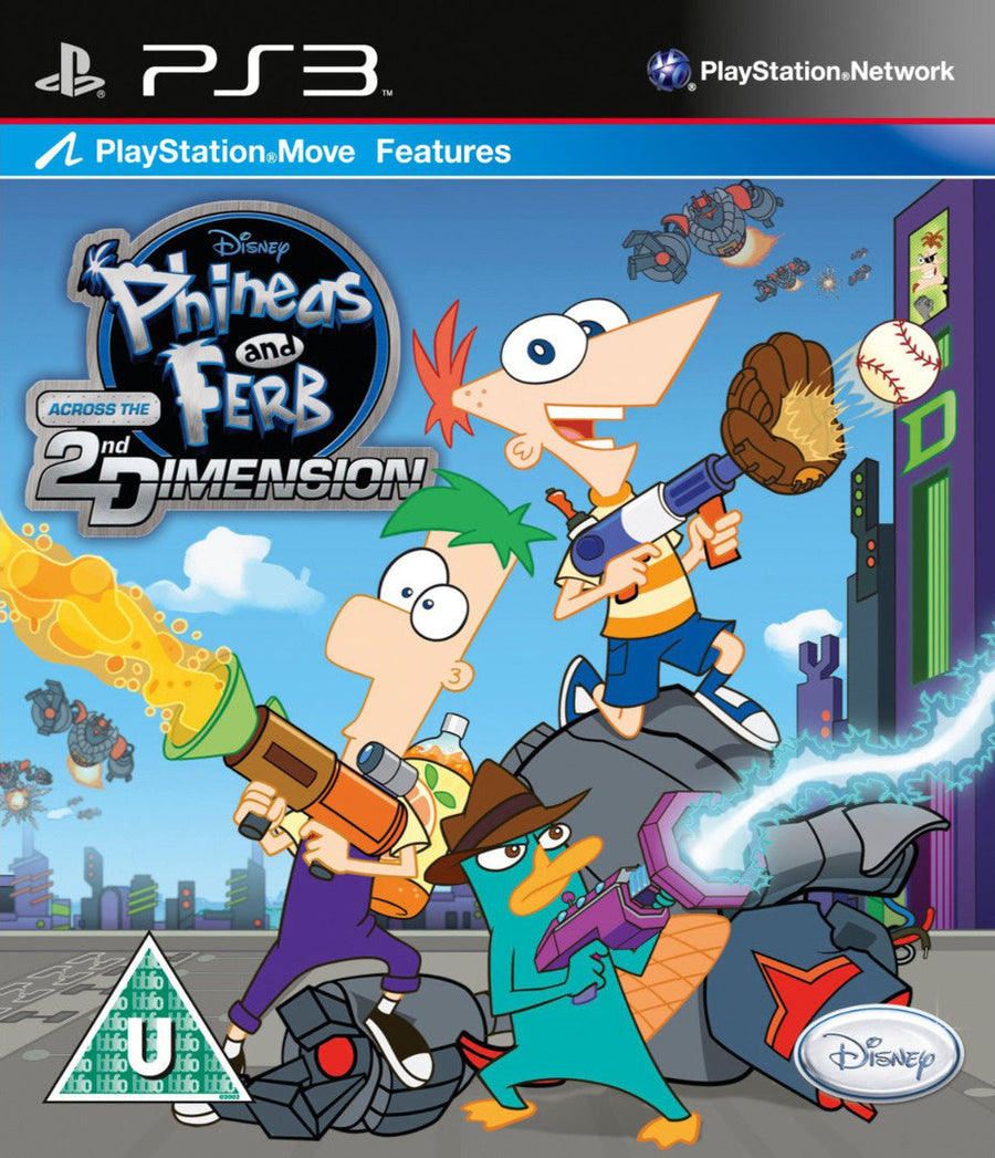 Playstation 3-Phineas and Ferb: Across the 2nd Dimension Tweedehands