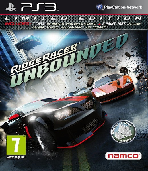 Playstation 3-Ridge Racer Unbounded (Limited Edition) Tweedehands