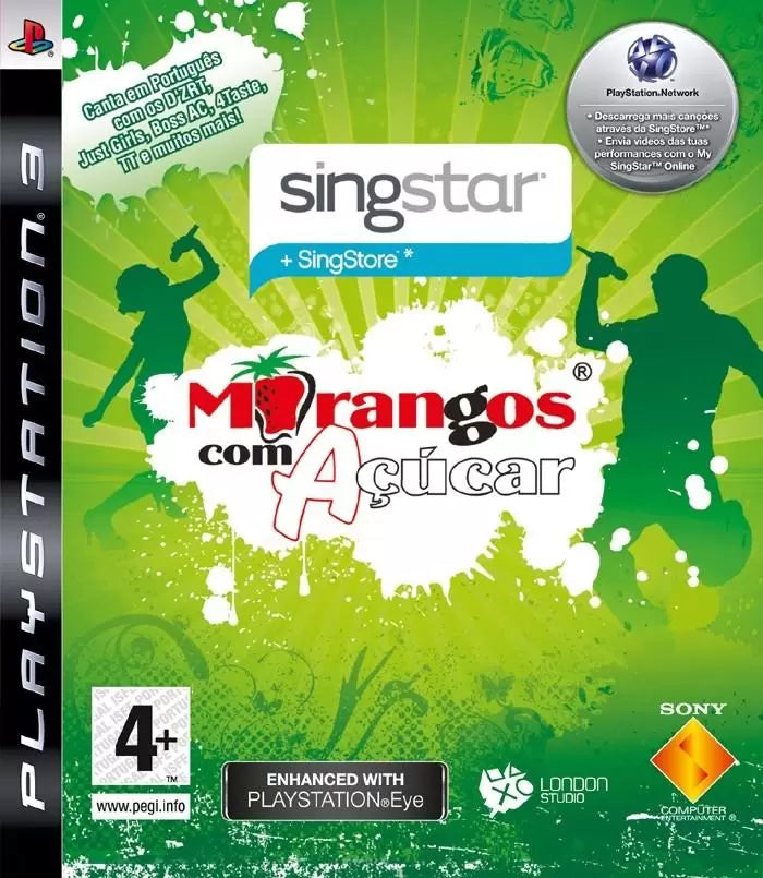Playstation 3-SingStar: Morangos com Acucar Tweedehands