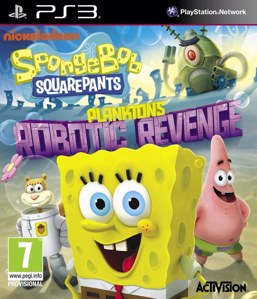 Playstation 3-SpongeBob SquarePants: Plankton's Robotic Revenge Tweedehands