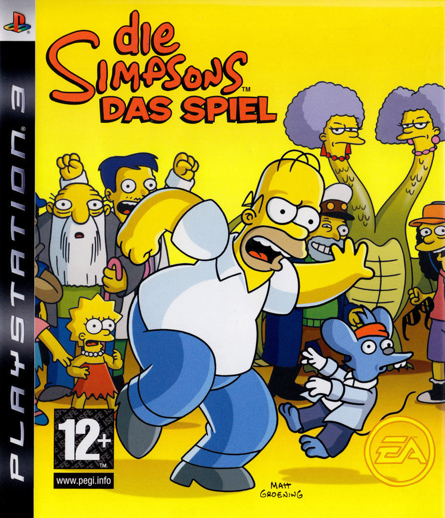 Playstation 3-The Simpsons Game Tweedehands