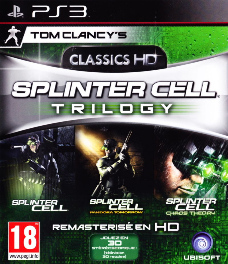 Playstation 3-Tom Clancy's Splinter Cell Classic Trilogy HD Tweedehands