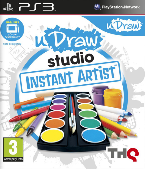 Playstation 3-uDraw Studio: Instant Artist (Game Only) Tweedehands