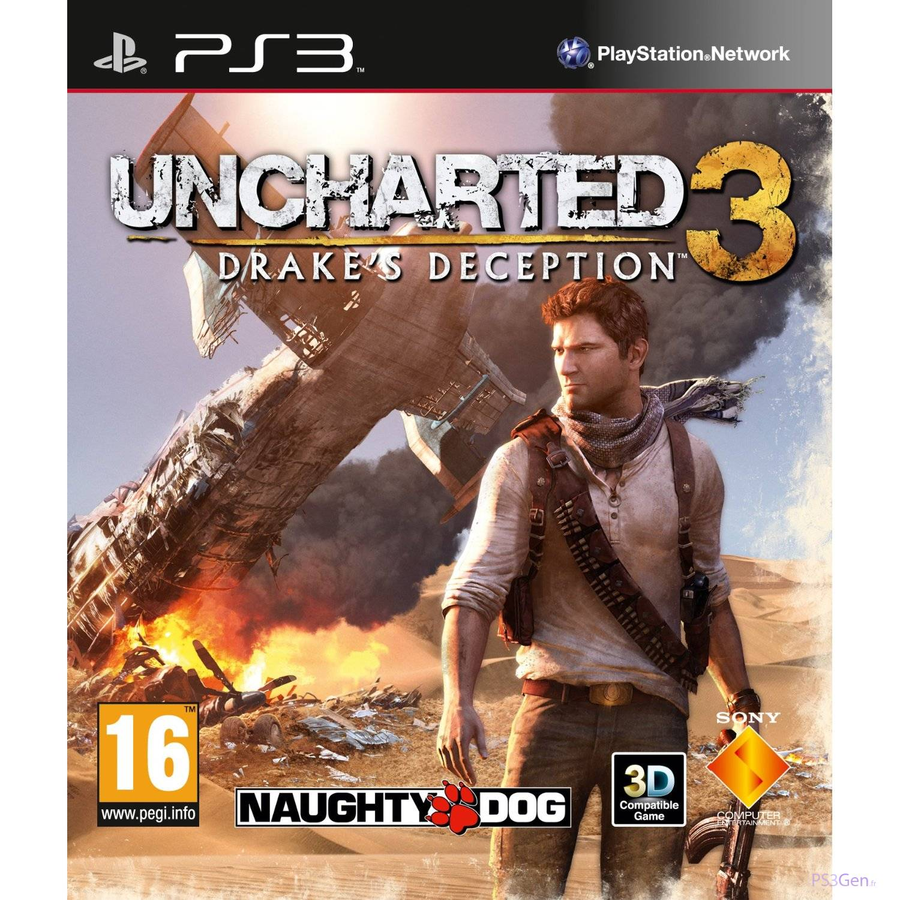 Playstation 3-Uncharted 3: Drake's Deception Tweedehands