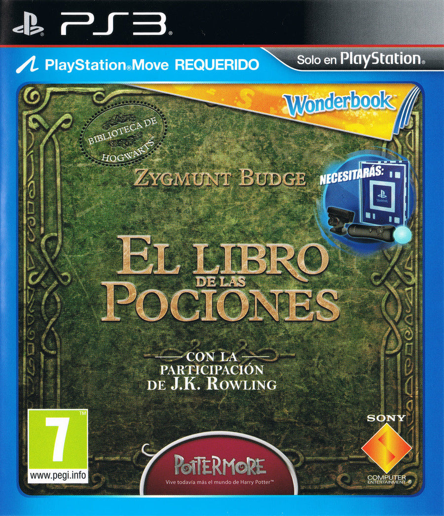 Playstation 3-Wonderbook: Book of Potions Tweedehands