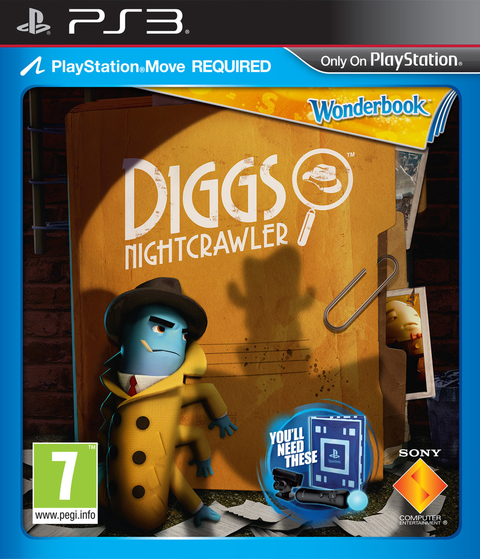 Playstation 3-Wonderbook: Diggs Nightcrawler Tweedehands