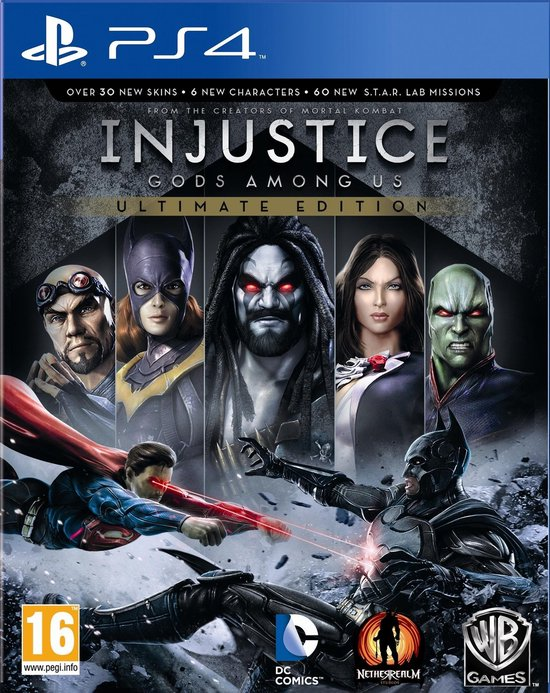 Playstation 4-Injustice: Gods Among Us - Ultimate Edition Tweedehands