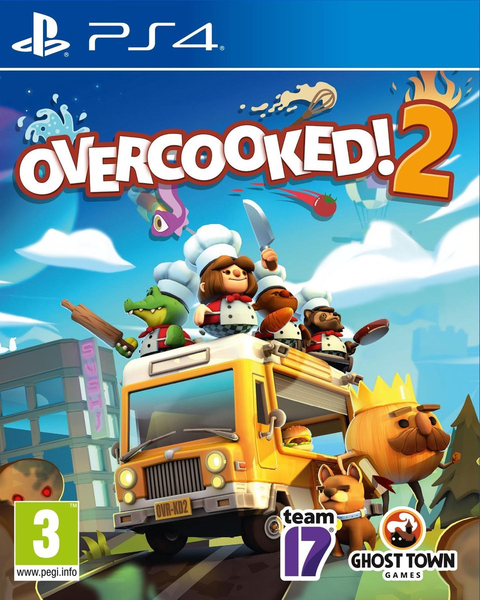 Playstation 4-Overcooked! 2 Tweedehands