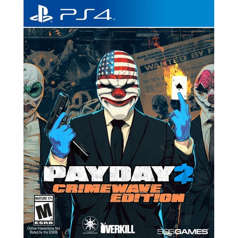 Playstation 4-Payday 2: Crimewave Edition Tweedehands