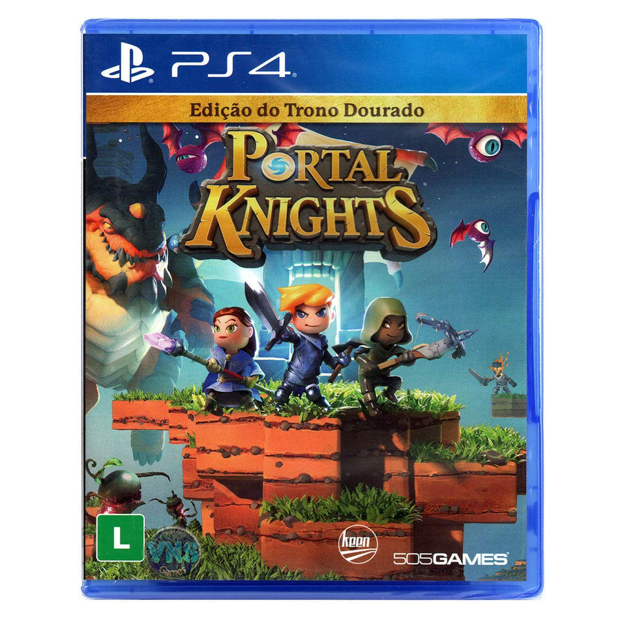 Playstation 4-Portal Knights - Gold Throne Edition Tweedehands