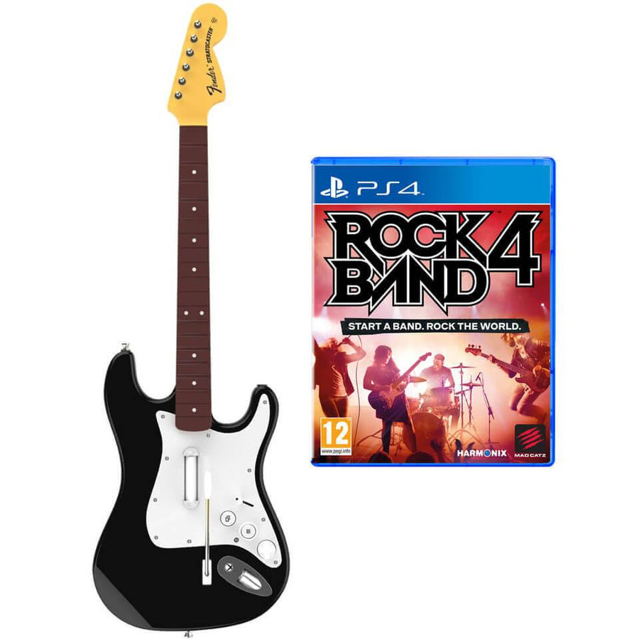 Playstation 4-Rock Band 4 + Gitaar Bundel Tweedehands