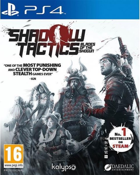 Playstation 4-Shadow Tactics: Blades of the Shogun Tweedehands