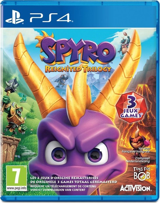 Playstation 4-Spyro Reignited Trilogy Tweedehands