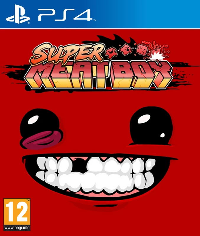 Playstation 4-Super Meat Boy Tweedehands