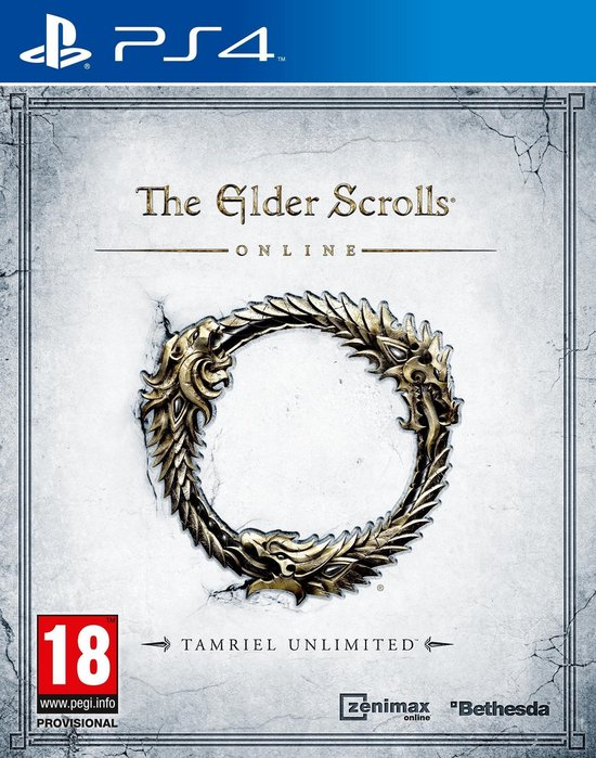 Playstation 4-The Elder Scrolls Online: Tamriel Unlimited Tweedehands
