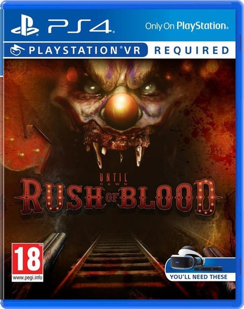 Playstation 4-Until Dawn: Rush of Blood Tweedehands