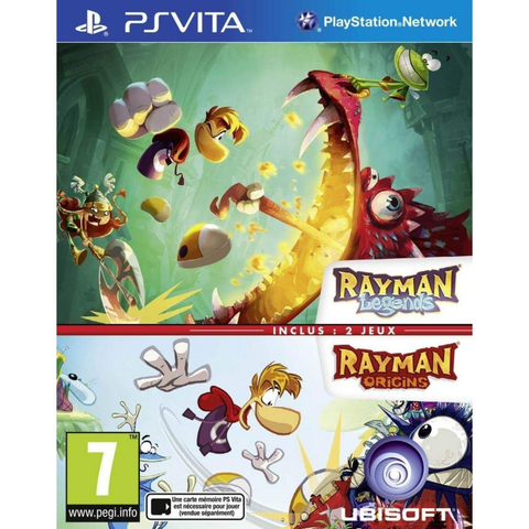PS Vita-Rayman Legends & Rayman Origins Tweedehands
