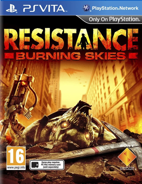 PS Vita-Resistance: Burning Skies Tweedehands