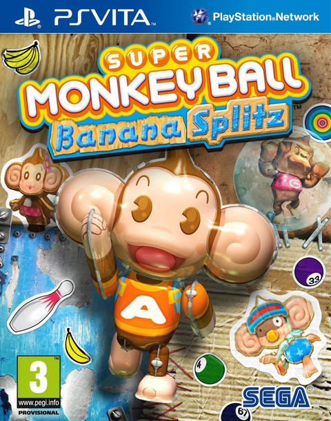 PS Vita-Super Monkey Ball: Banana Splitz Tweedehands