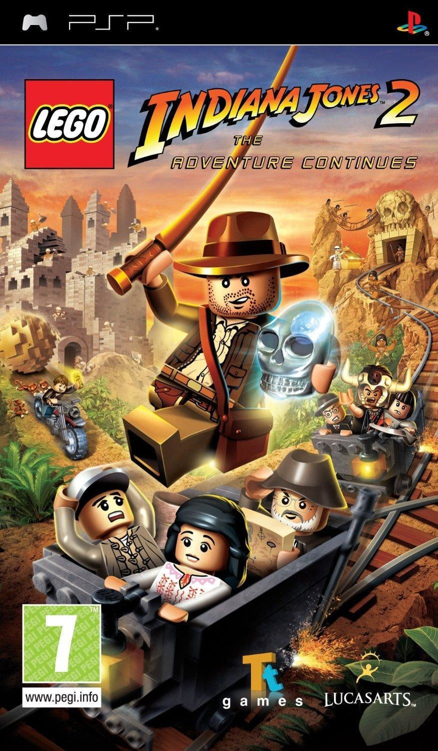 PSP-LEGO Indiana Jones 2: The Adventure Continues Tweedehands