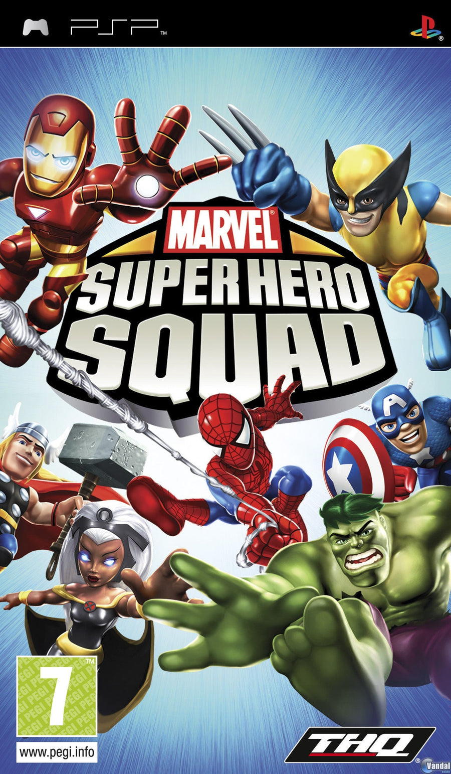 PSP-Marvel Super Hero Squad Tweedehands