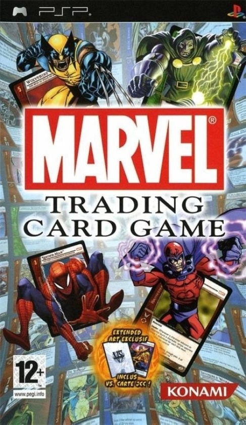 PSP-Marvel Trading Card Game Tweedehands