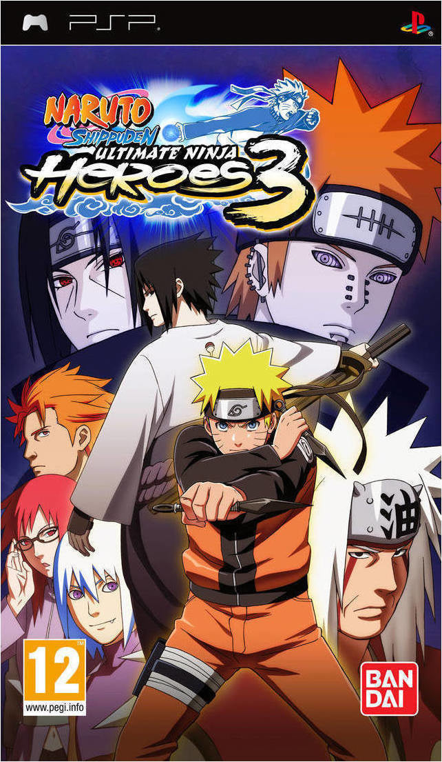 PSP-Naruto Shippuden: Ultimate Ninja Heroes 3 Tweedehands