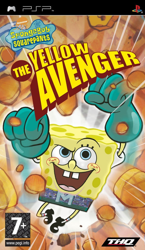 PSP-SpongeBob SquarePants: The Yellow Avenger Tweedehands