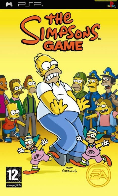 PSP-The Simpsons Game Tweedehands