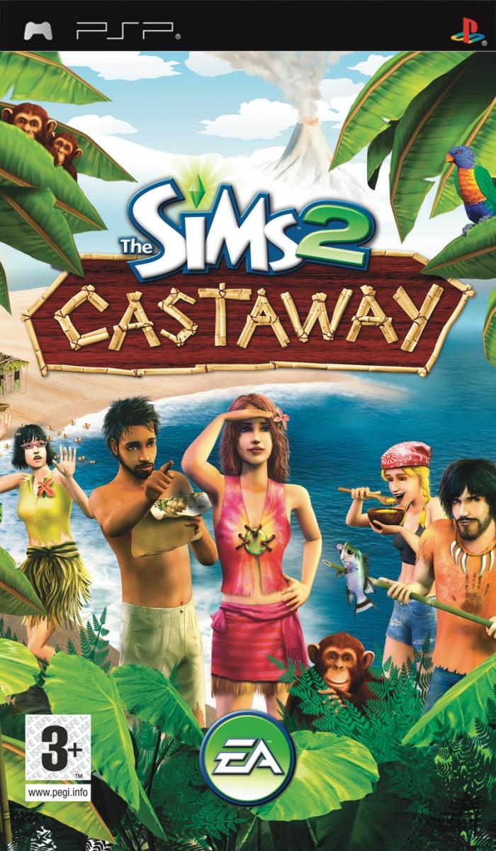 PSP-The Sims 2: Castaway Tweedehands