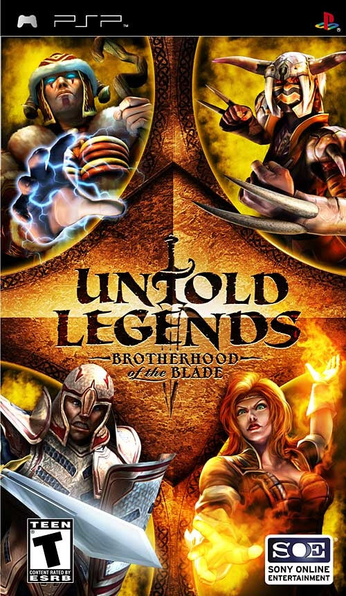 PSP-Untold Legends: Brotherhood of the Blade Tweedehands