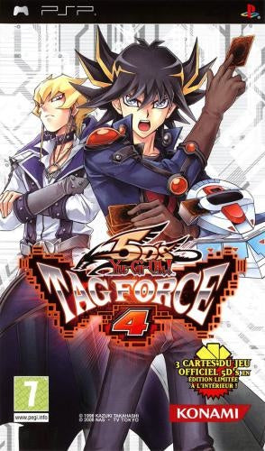 PSP-Yu-Gi-Oh! 5D's Tag Force 4 Tweedehands