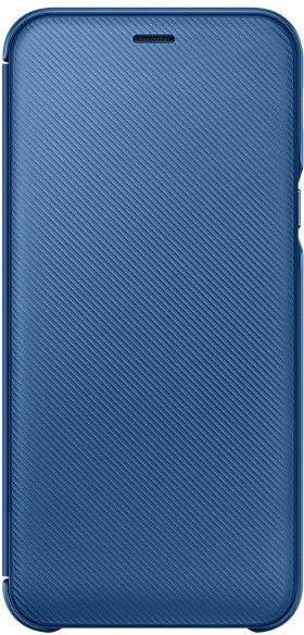 Samsung-Galaxy A6 Wallet Cover - Blauw (Nieuw)