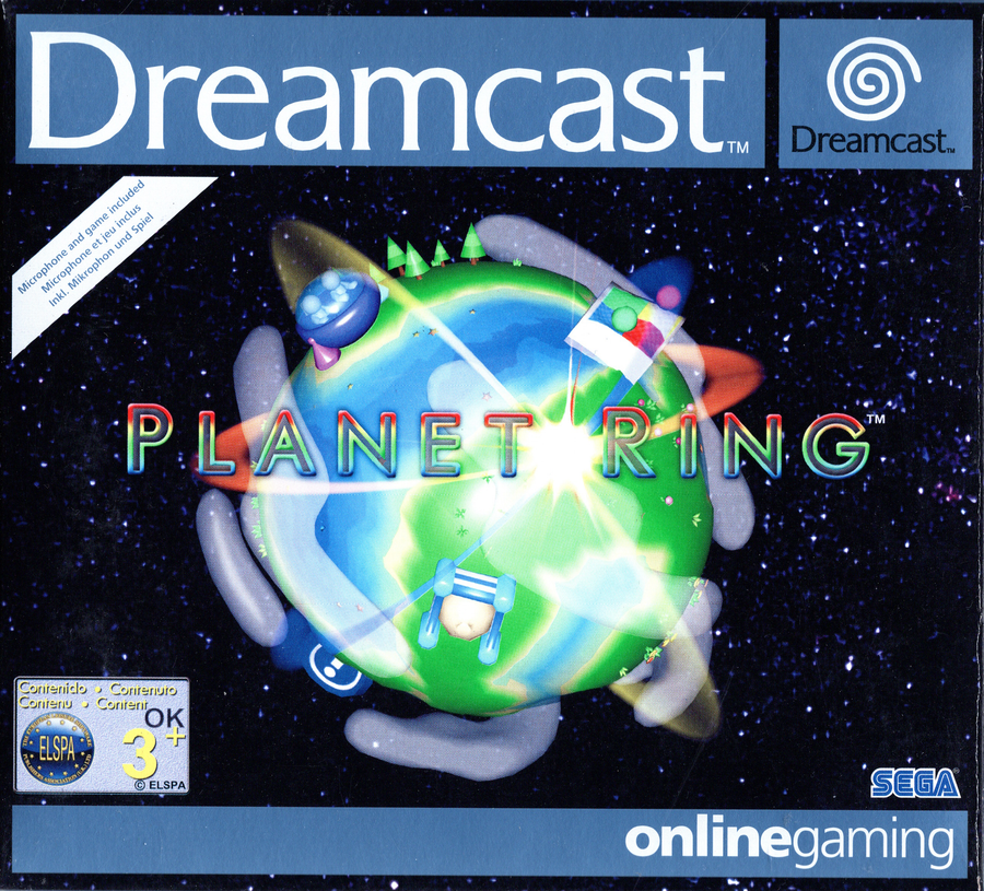 Sega Dreamcast-Sega Dreamcast Planet Ring + Microfoon (Nieuw in doos)-tweedehands