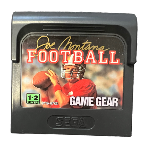 Sega Game Gear-Joe Montana Football (Losse Cassette) Tweedehands