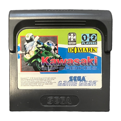 Sega Game Gear-Kawasaki Superbikes (Losse Cassette) Tweedehands
